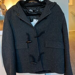 Women’s Zara Manteco  Wool Jacket. Size XS